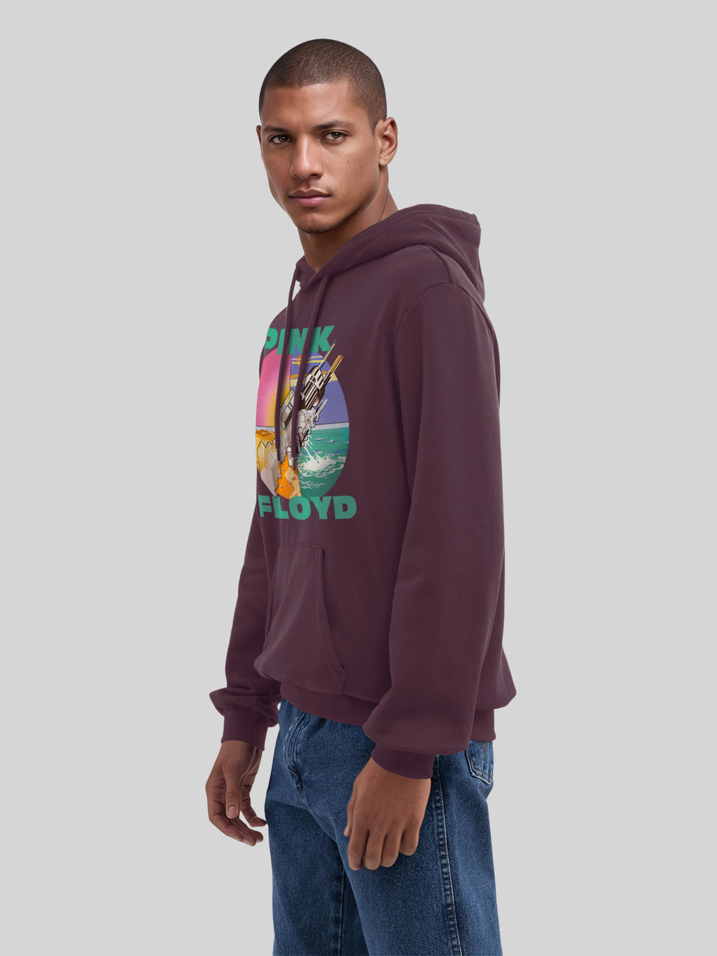 Pink Floyd Wish You Were Here Men's Organic Hoodie