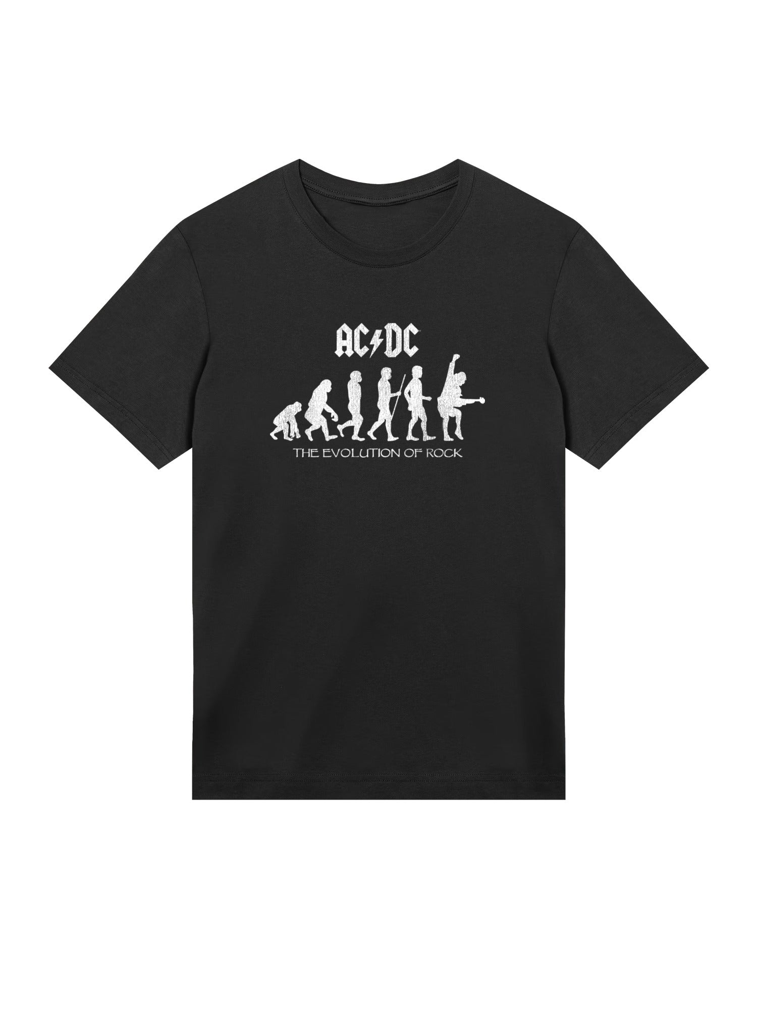 AC/DC Evolution Of Rock Organic T-Shirt