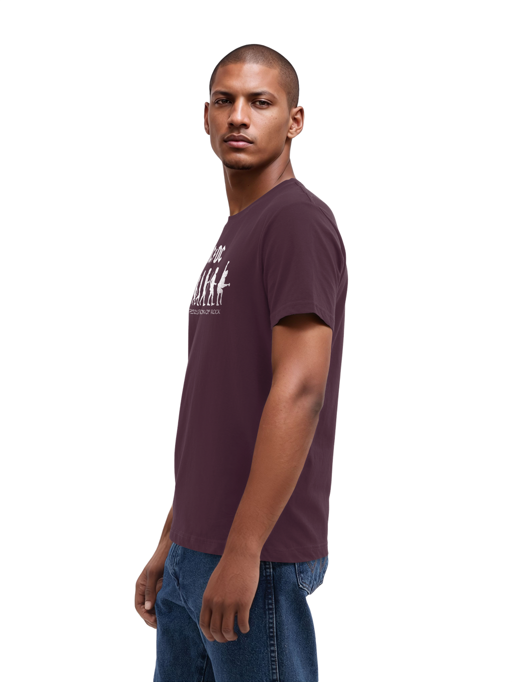 AC/DC Evolution Of Rock Organic T-Shirt