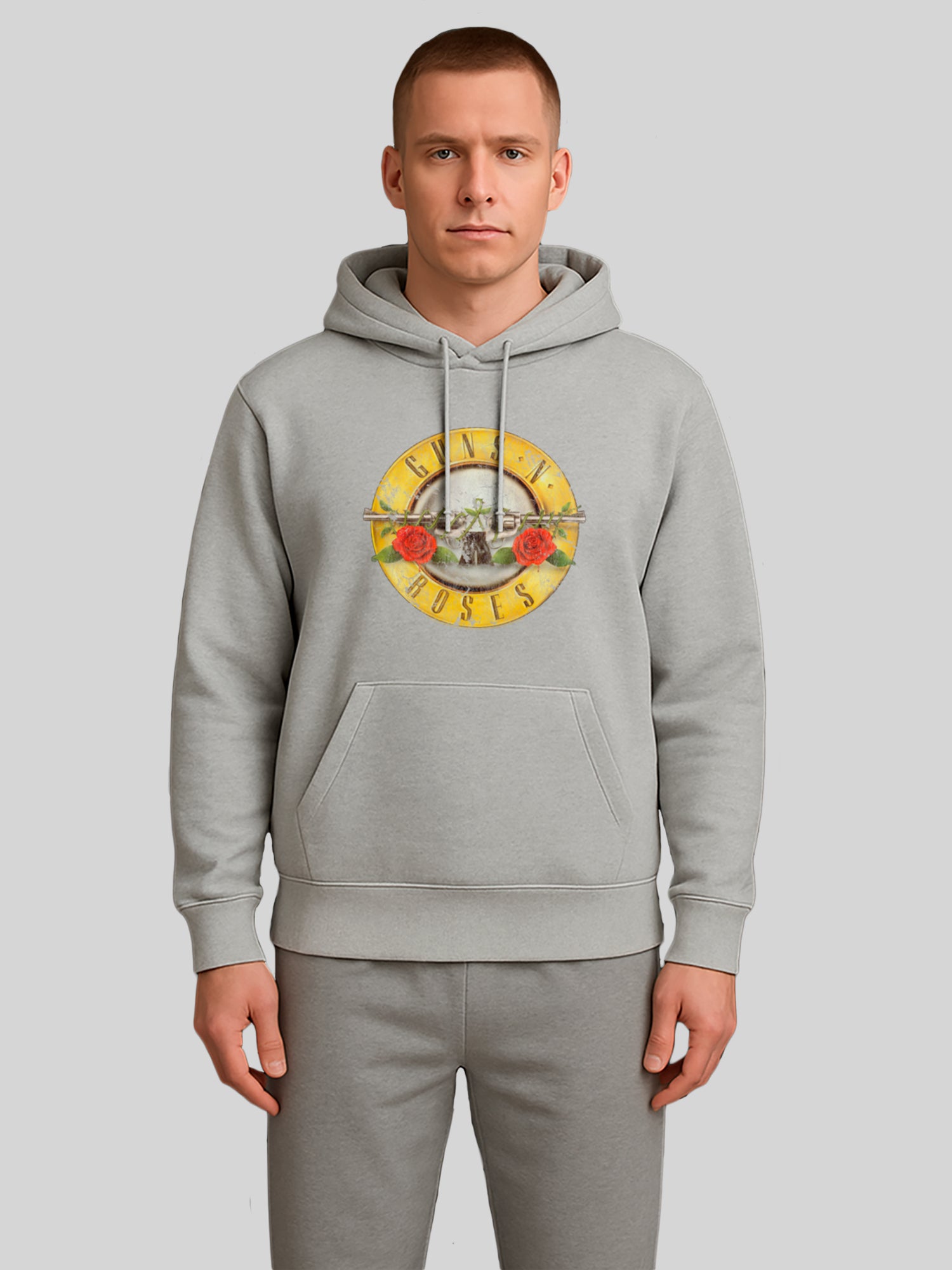 Guns 'n' Roses Vintage Bullet Logo Herren normaler Hoodie