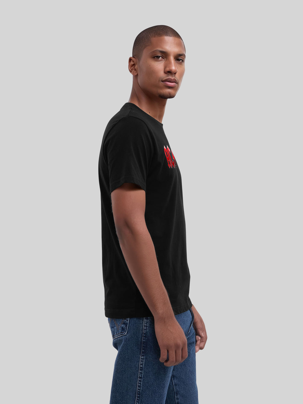 ACDC Red Ice Logo Herren T-Shirt