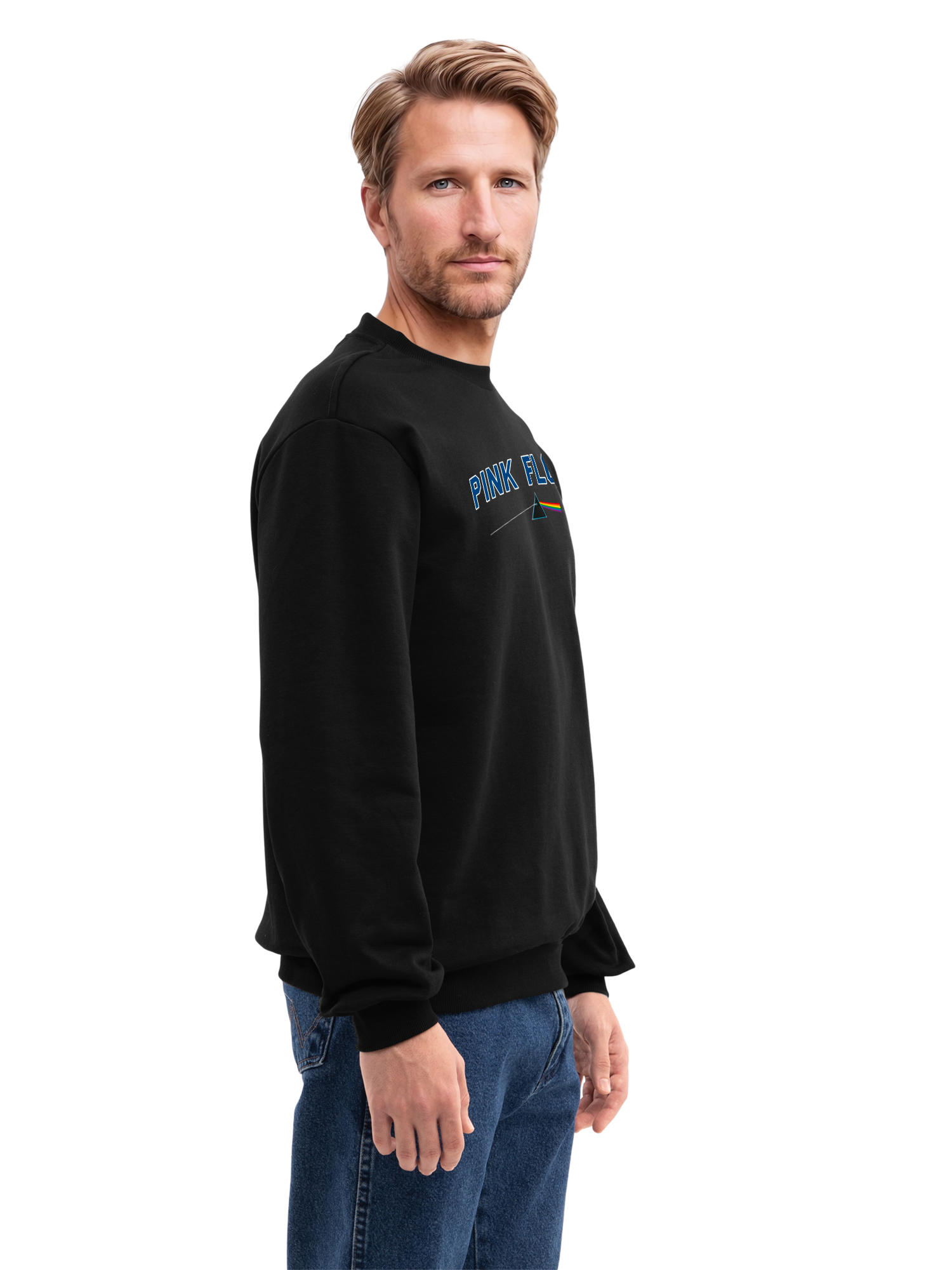 Pink Floyd College Prism with True Blanks | Suéter regular para hombres