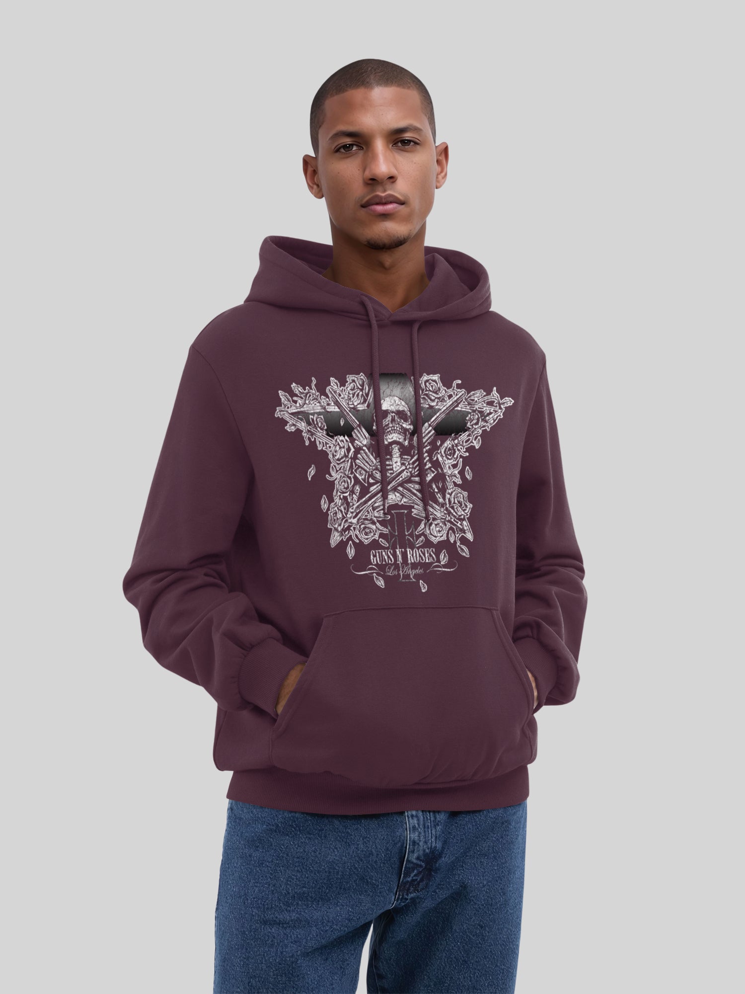 Guns N' Roses Skeleton Guns Herren Kapuzenpullover