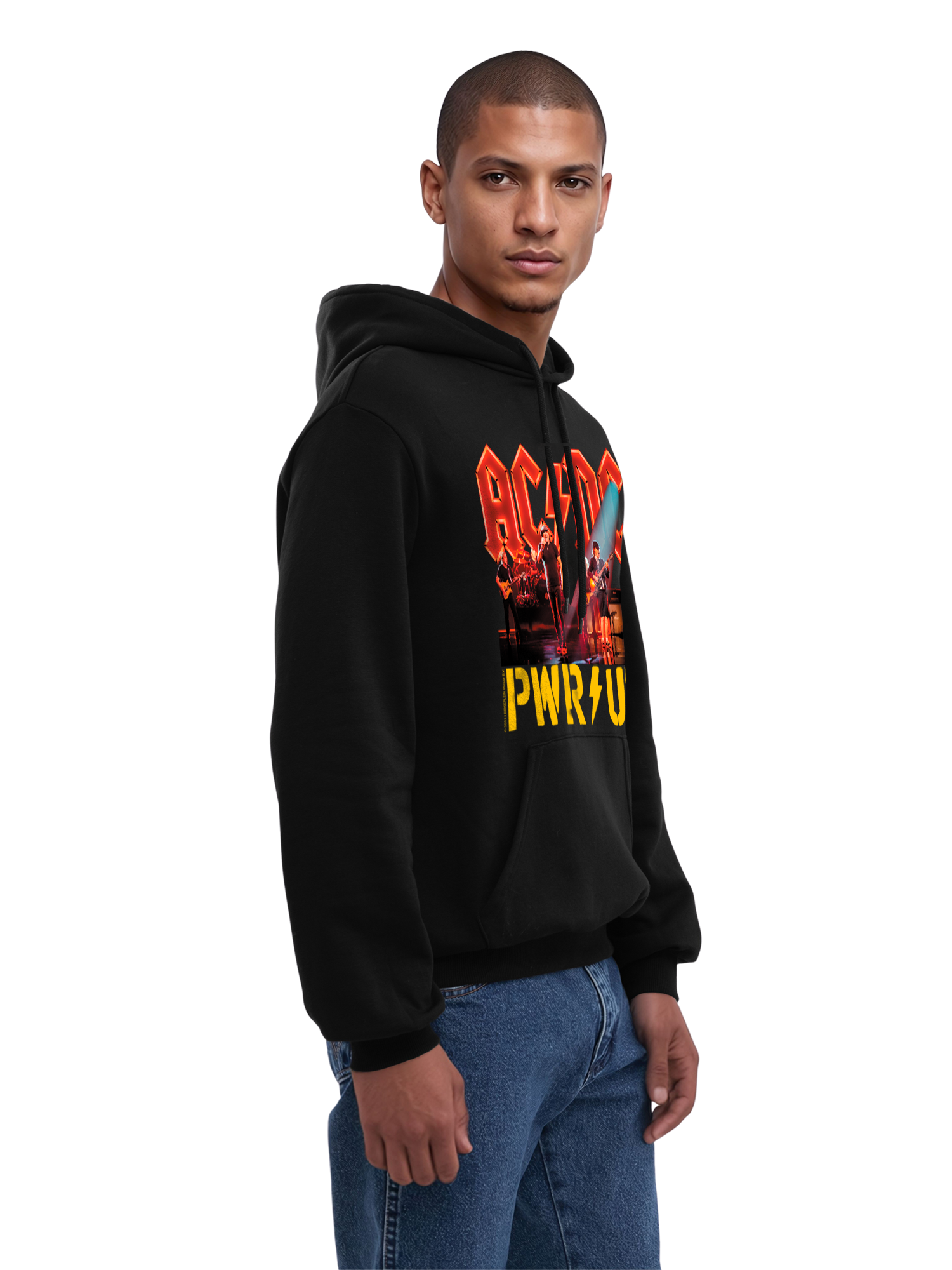 ACDC PWRUP Stage Lights Herren Hoodie