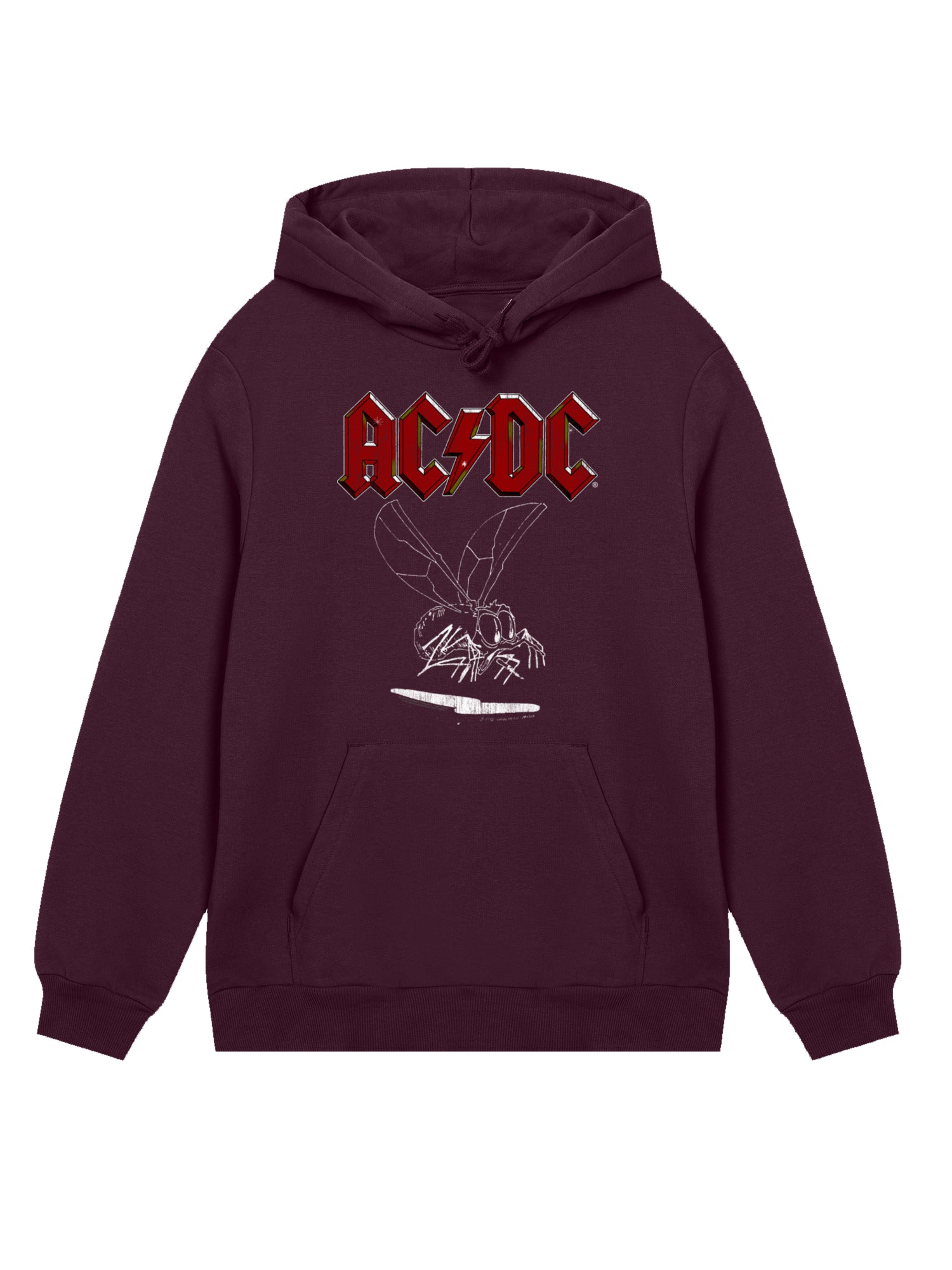 AC/DC Fly On The Wall 1985 Men's Organic Hoodie
