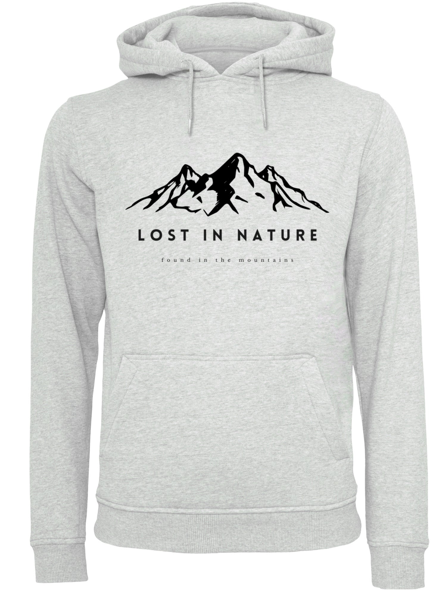 Lost in Nature Schwerer Hoodie