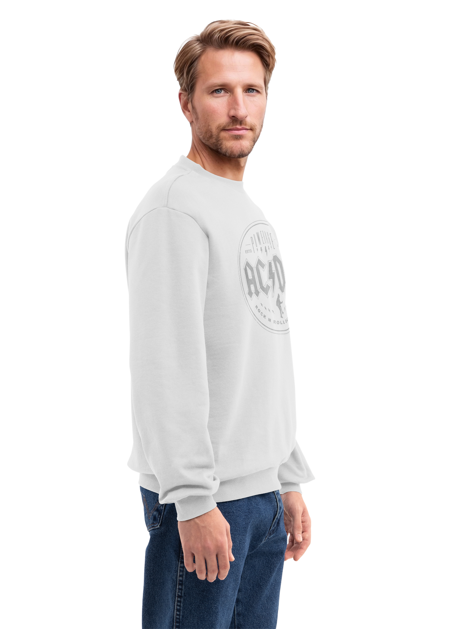 ACDC Rock N Roll Damnation Herren Sweatshirt