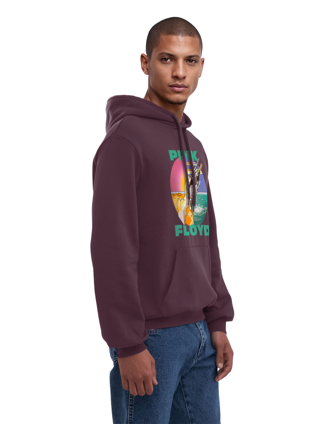 Pink Floyd Wish You Were Here Men's Organic Hoodie