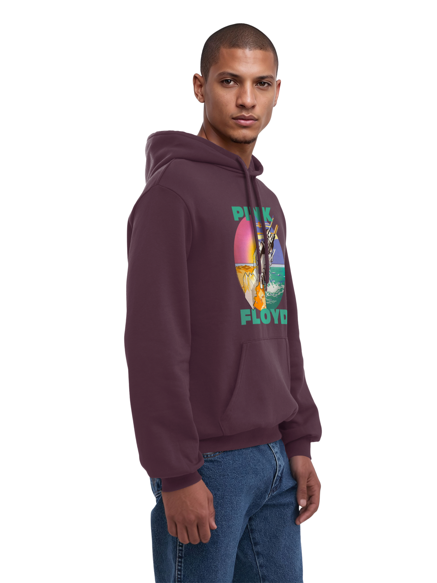 Pink Floyd Wish You Were Here Men's Organic Hoodie