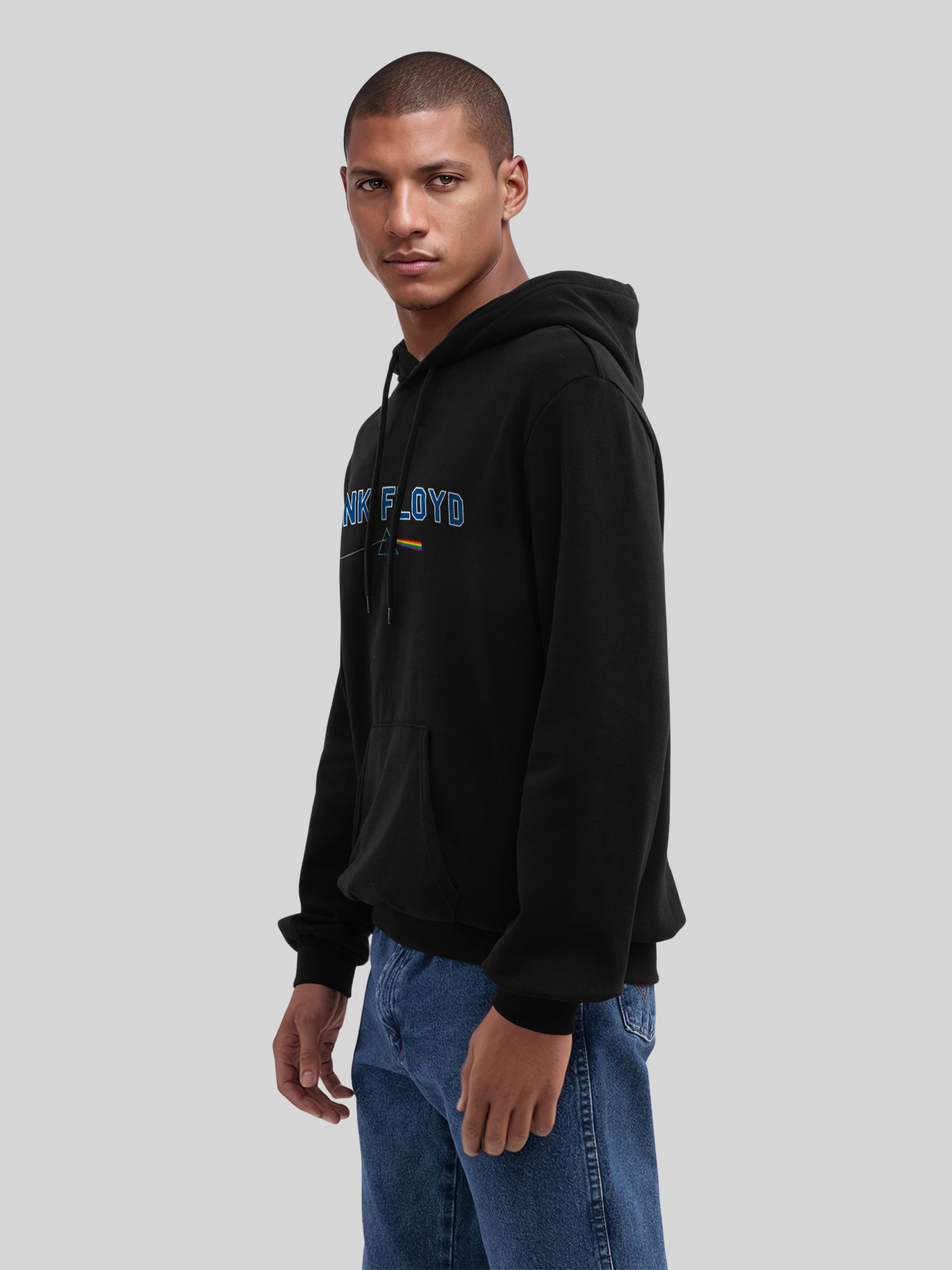Pink Floyd College Prism with True Blanks | Sudadera con capucha regular para hombres