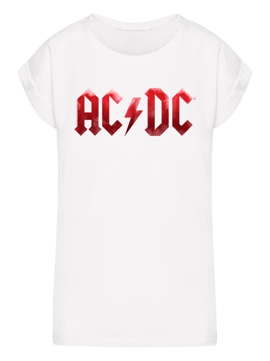 ACDC Red Ice Logo Damen T-Shirt