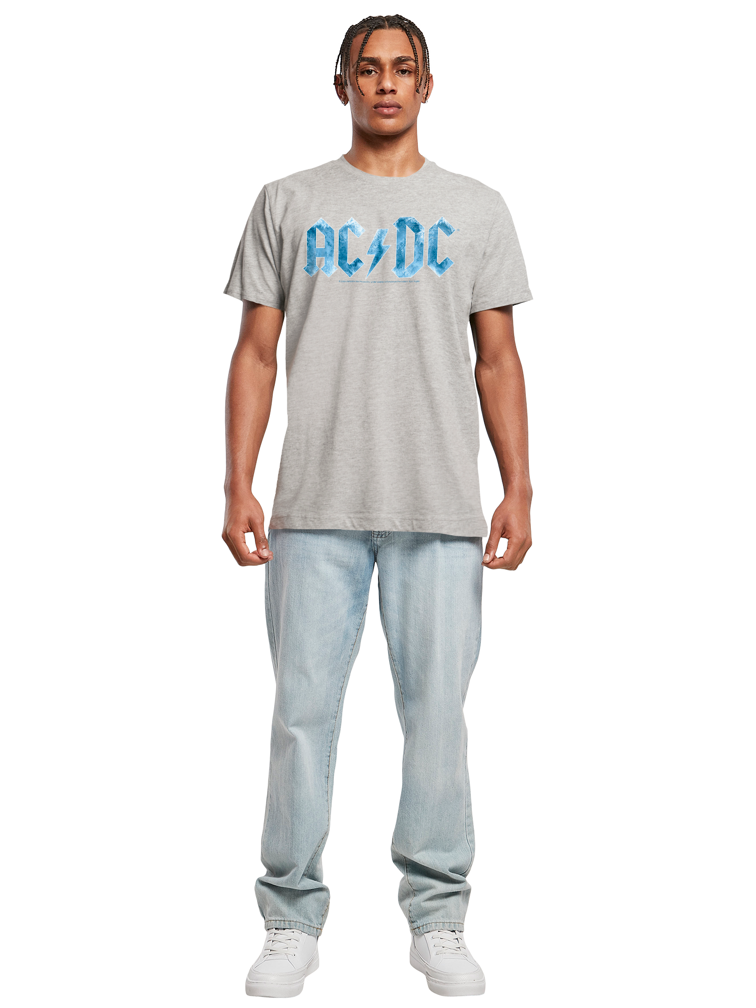 Camiseta ACDC Blue Ice Logo Camiseta redonda