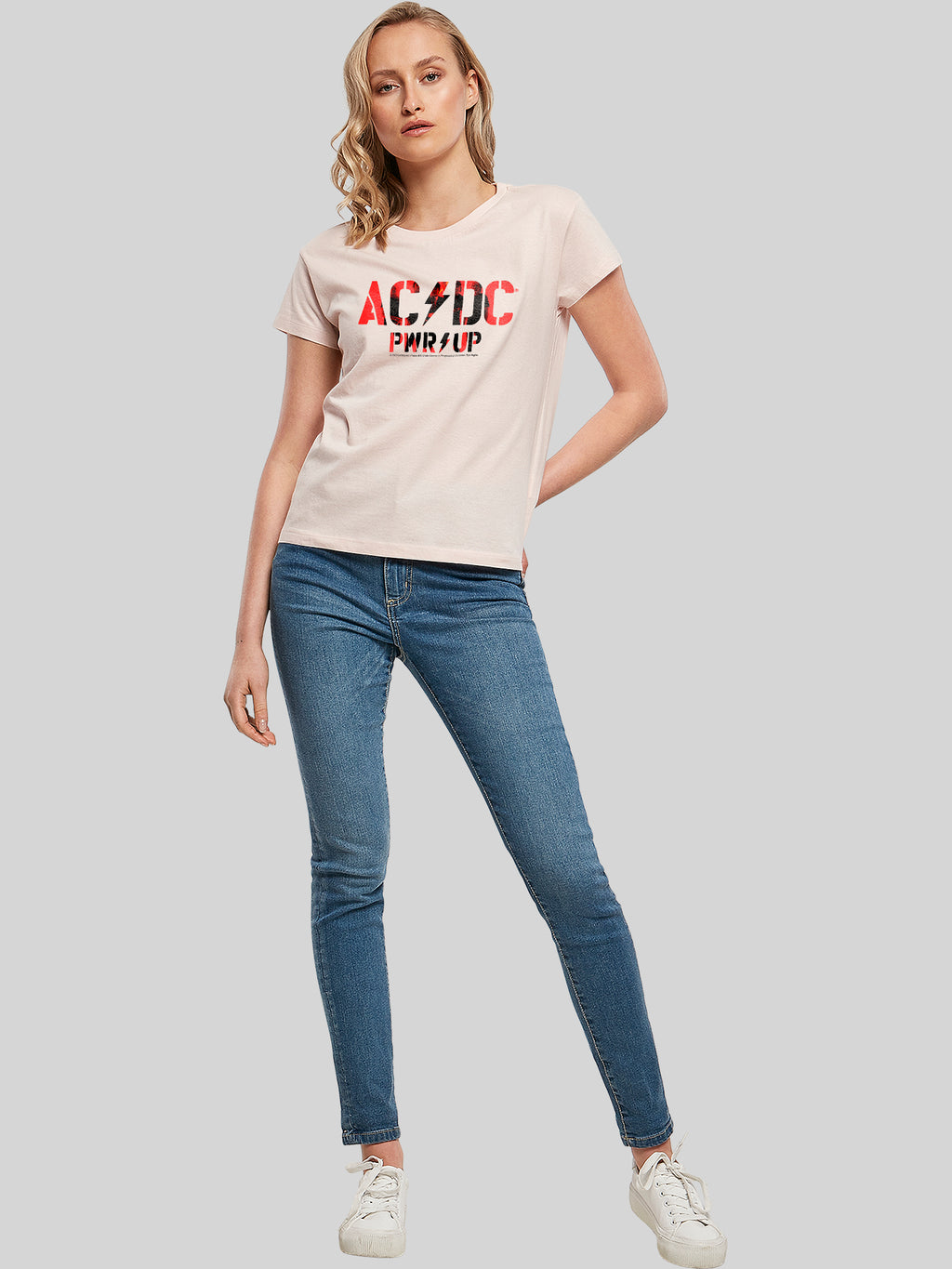 AC/DC PWRUP Photo Logo Box T-Shirt
