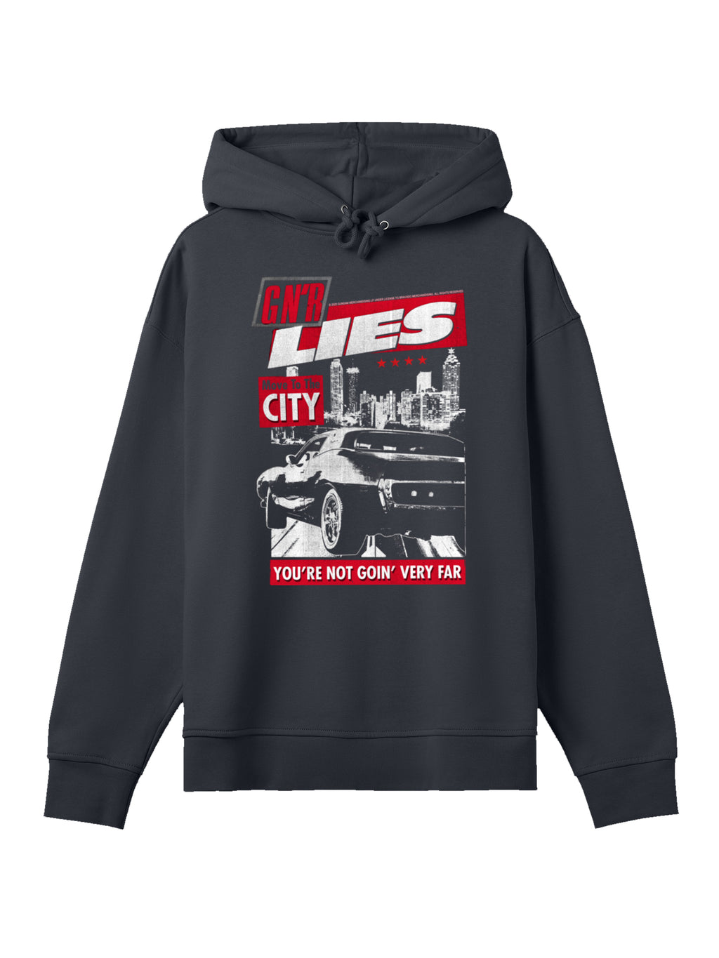 Pistolas n 'rosas | Sudadera con capucha de gran tamaño para mujeres