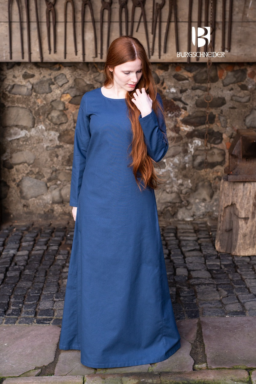 Unterkleid Freya - Waidblau