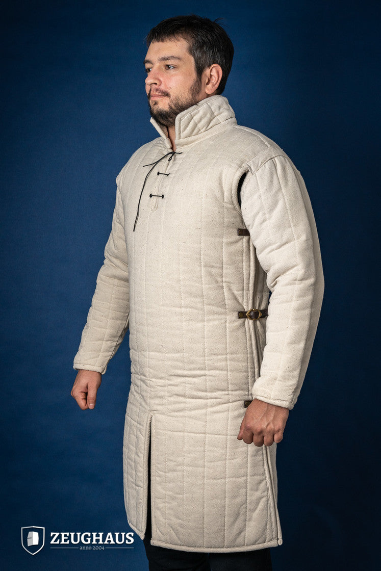 Gambeson mit Seitlichen Verschlüssen Natur 