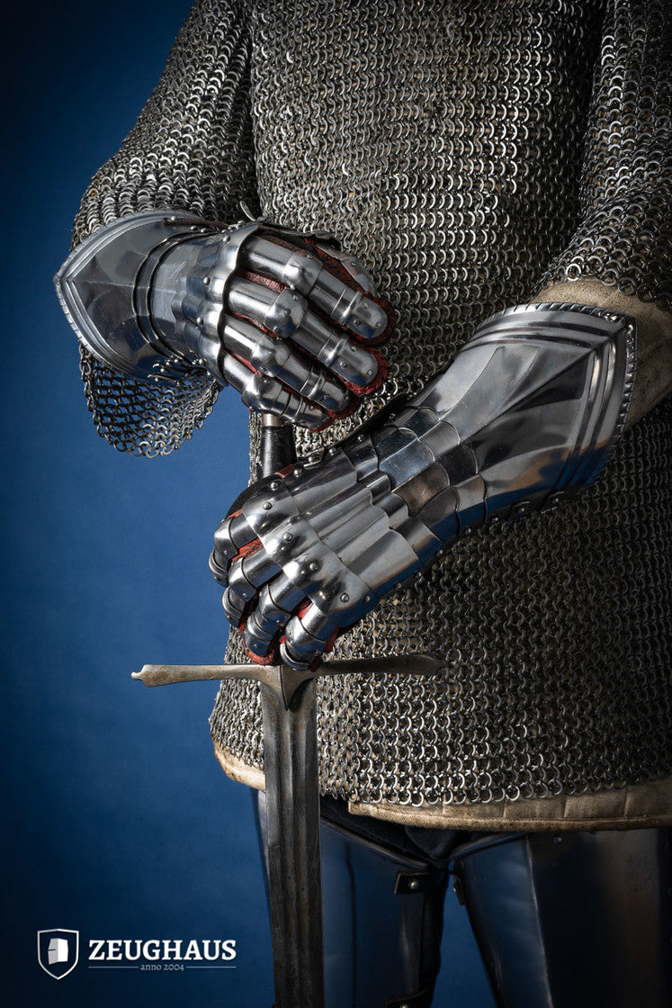 Gantelets gothiques 1,6 mm polis