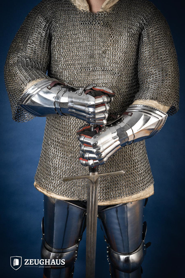 Gantelets gothiques 1,6 mm polis