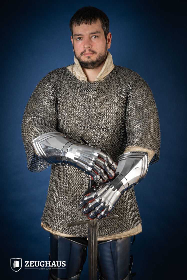 Gantelets gothiques 1,6 mm polis