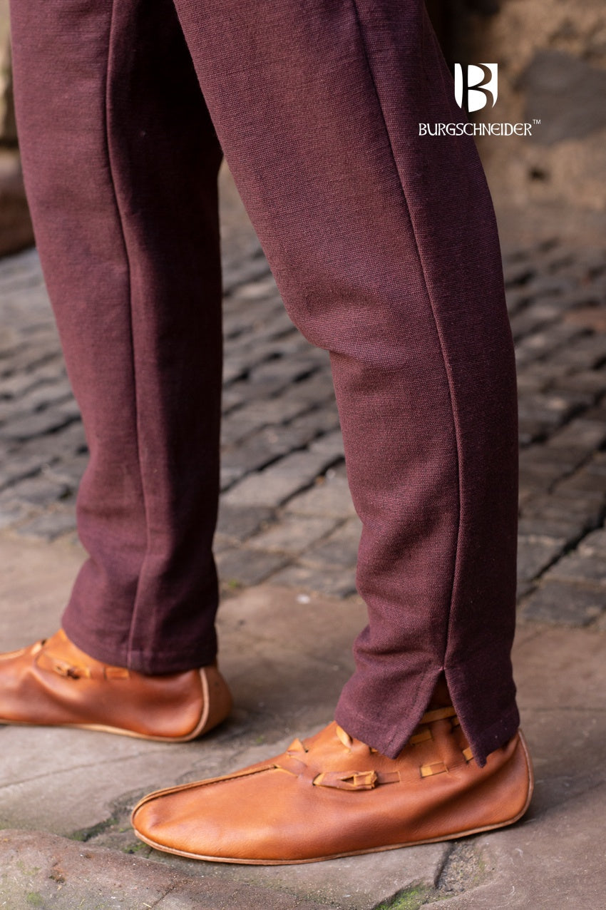 Pantalones Skjoldehamn Gunnar marrón