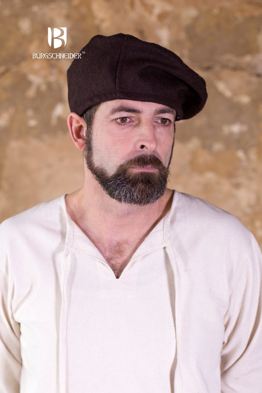 Boina de lana Harald Marrón