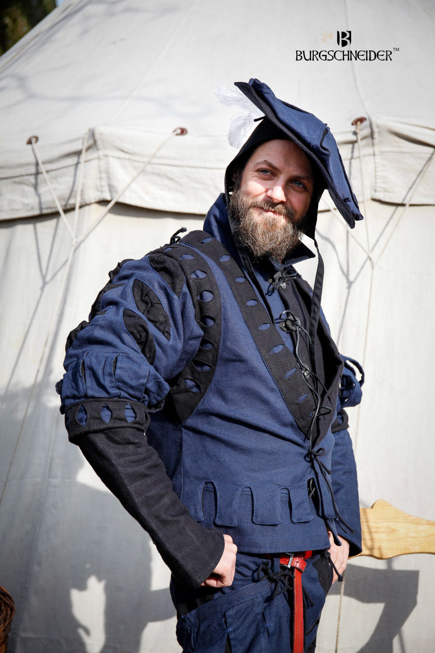 Landsknecht Sleeve Cuts Imperialis Blue/Black