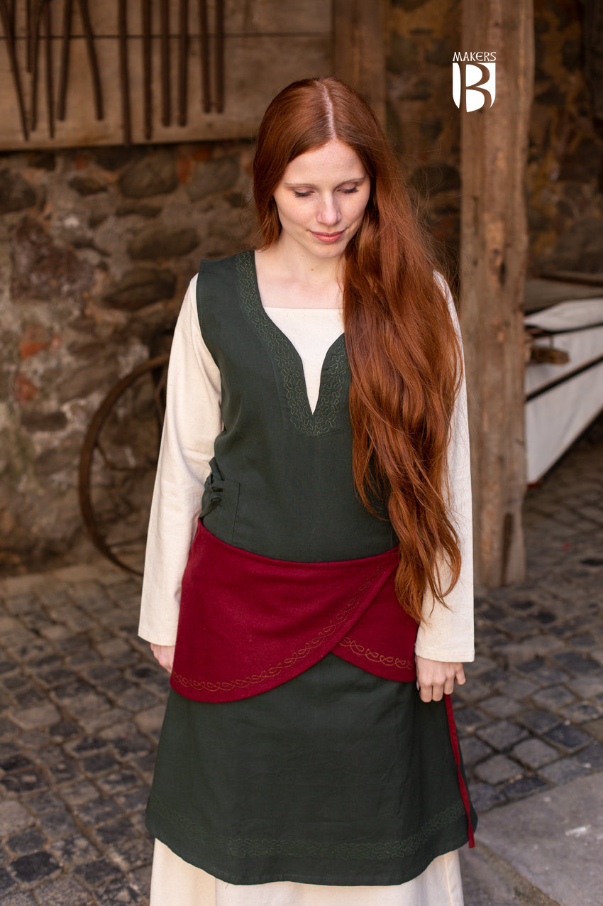 Ceinture en laine Ketra rouge