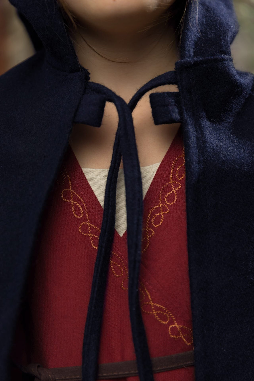 Children's Cape Leanaa Dark Blue