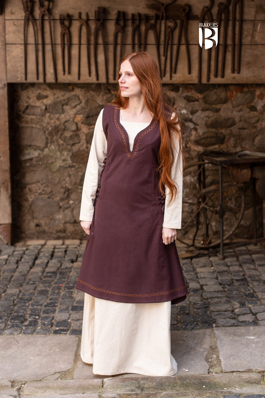 Dress Lannion Brown