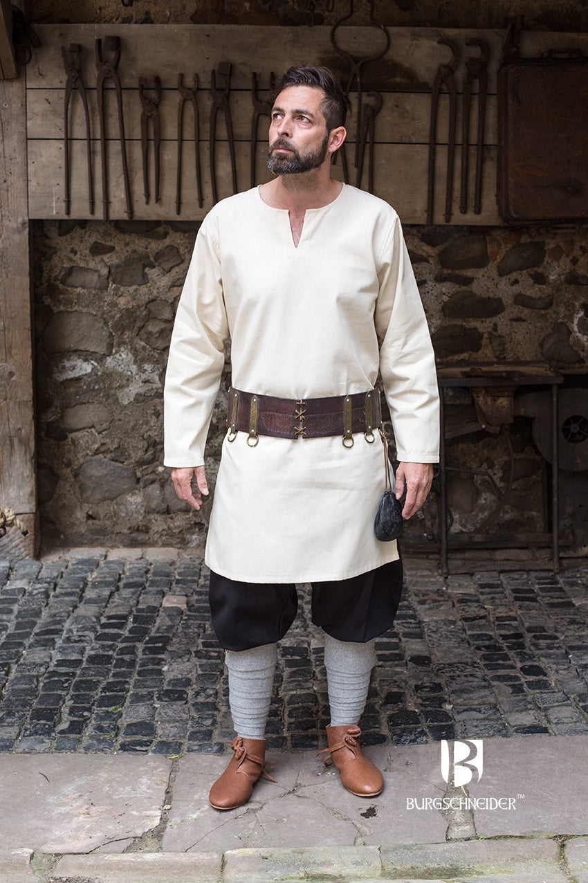 Burgschneider Unterkleid Thora - Warmes Wikinger-Damenkleid Für LARP, Mittelalter & Cosplay