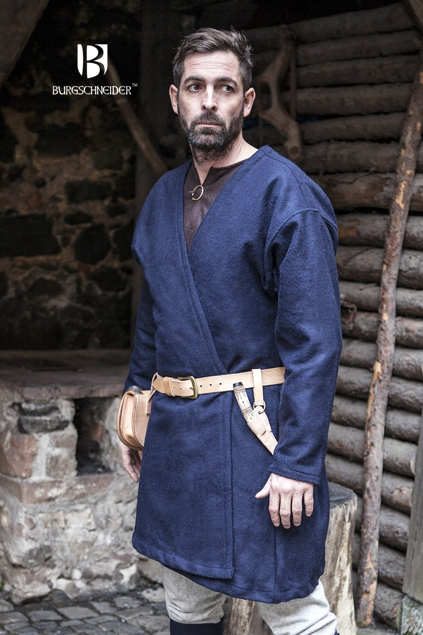 Veste croisée à rabat Loki - Bleu