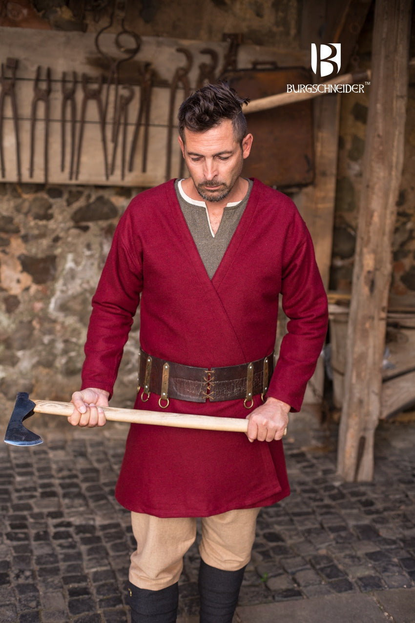 Veste croisée à rabat Loki - Rouge