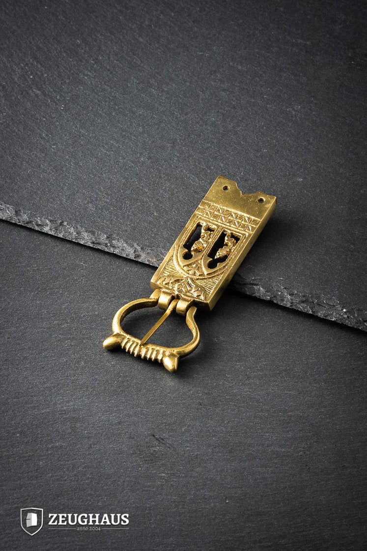 Medieval Belt Buckle Latón