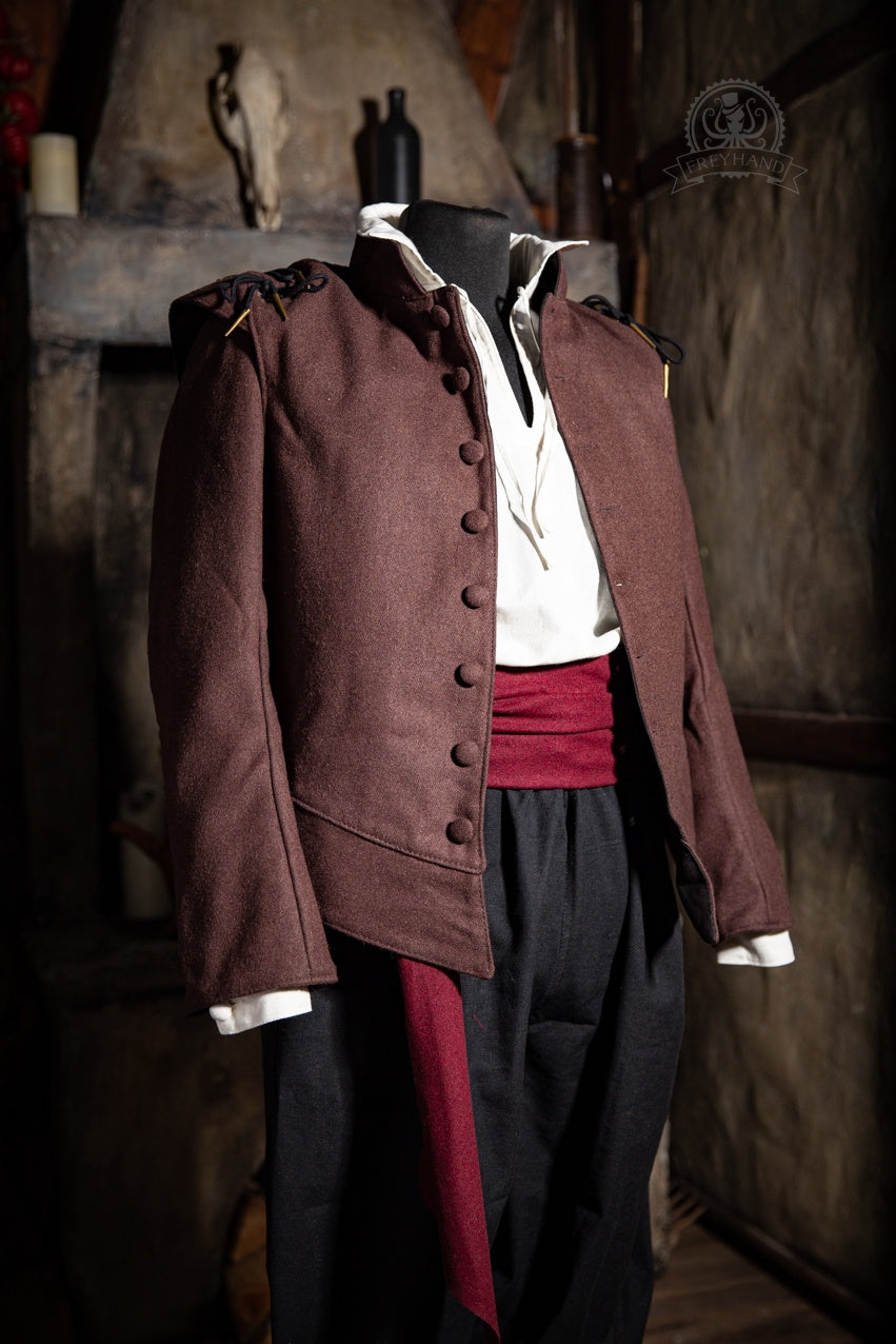 Musketeer Jacket Quentin Marrón