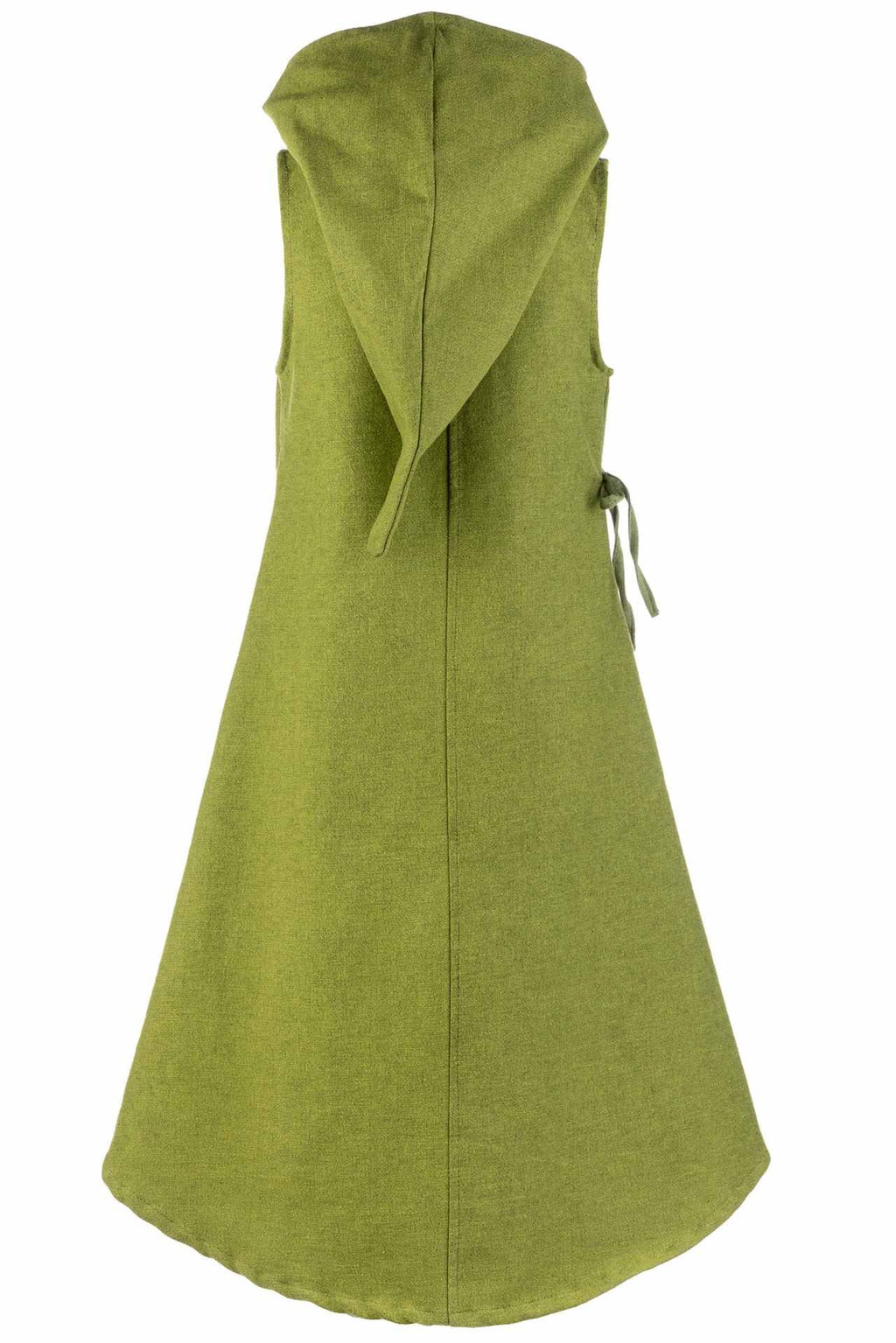 Robe portefeuille Runa vert de tilleul