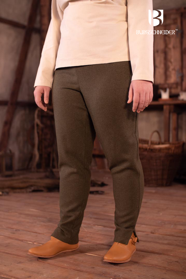 Pantalon Skjoldehamn Sarina vert olive