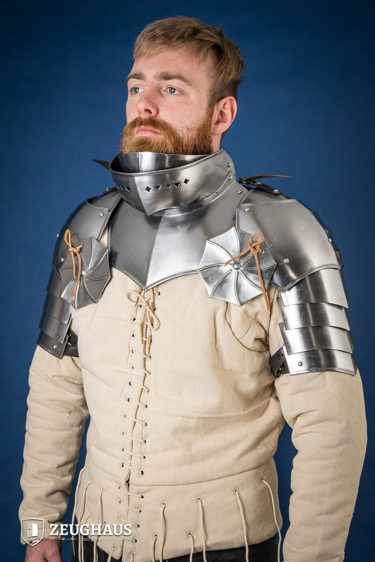 Plattenschultern 15 Jh. mit Schwebescheiben 1,6mm Poliert