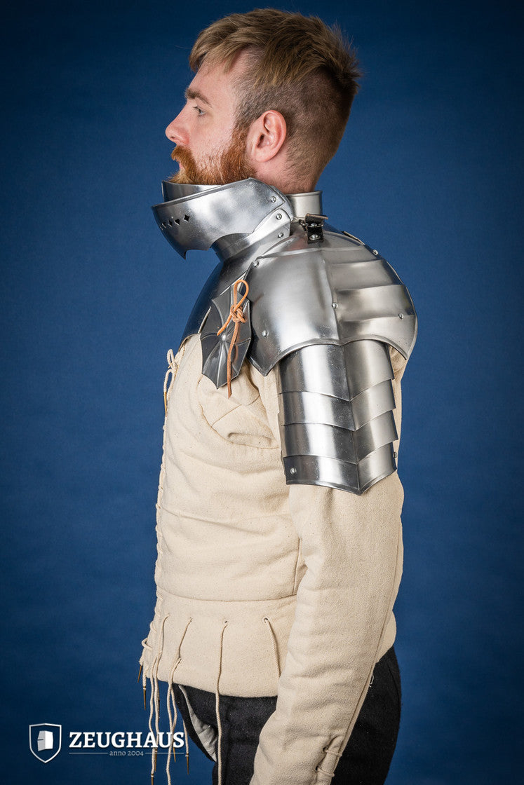 Plattenschultern 15 Jh. mit Schwebescheiben 1,6mm Poliert