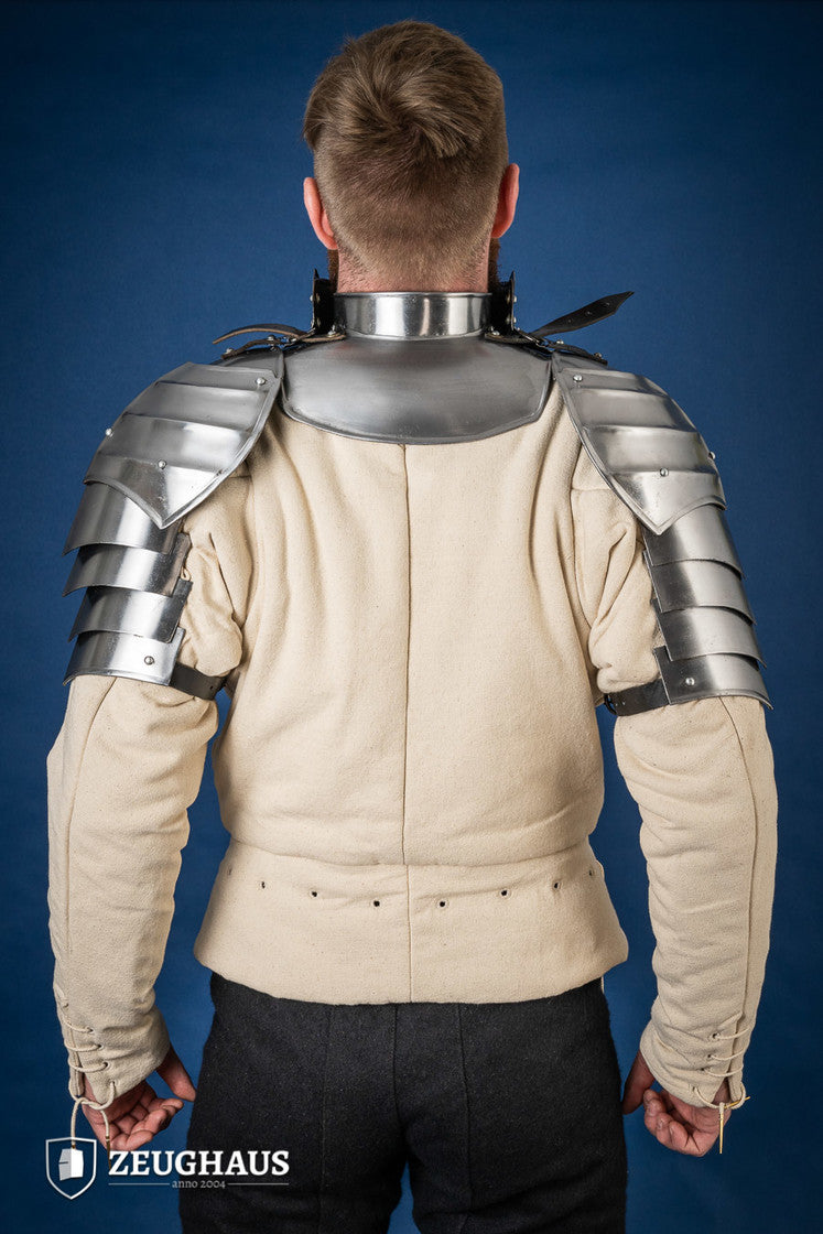 Plattenschultern 15 Jh. mit Schwebescheiben 1,6mm Poliert