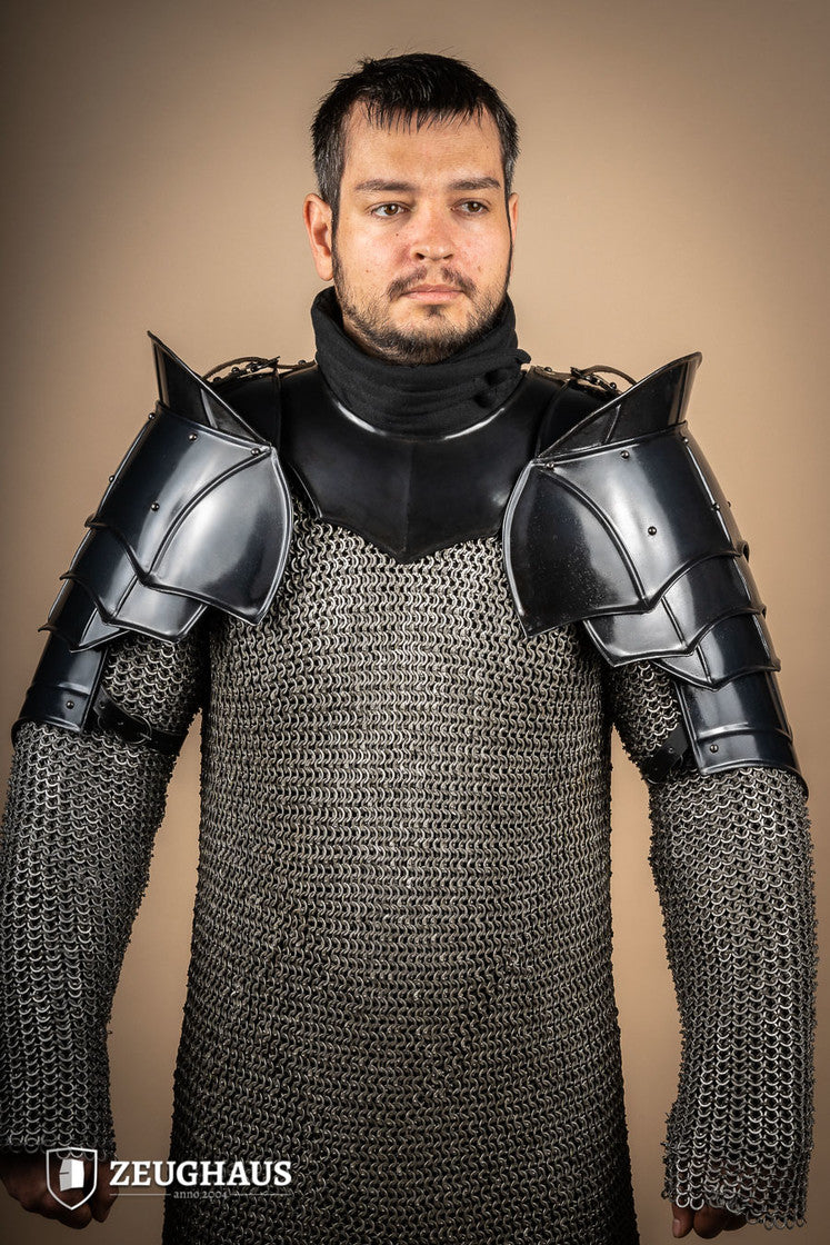 Schultern Champion mit Klingenbrechern Brüniert