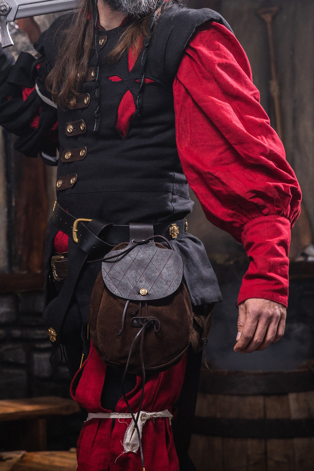 Kaiserliche Gürteltasche Braun