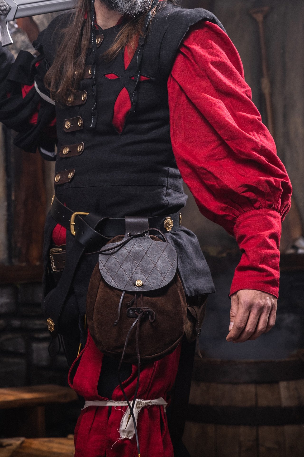 Kaiserliche Gürteltasche Braun