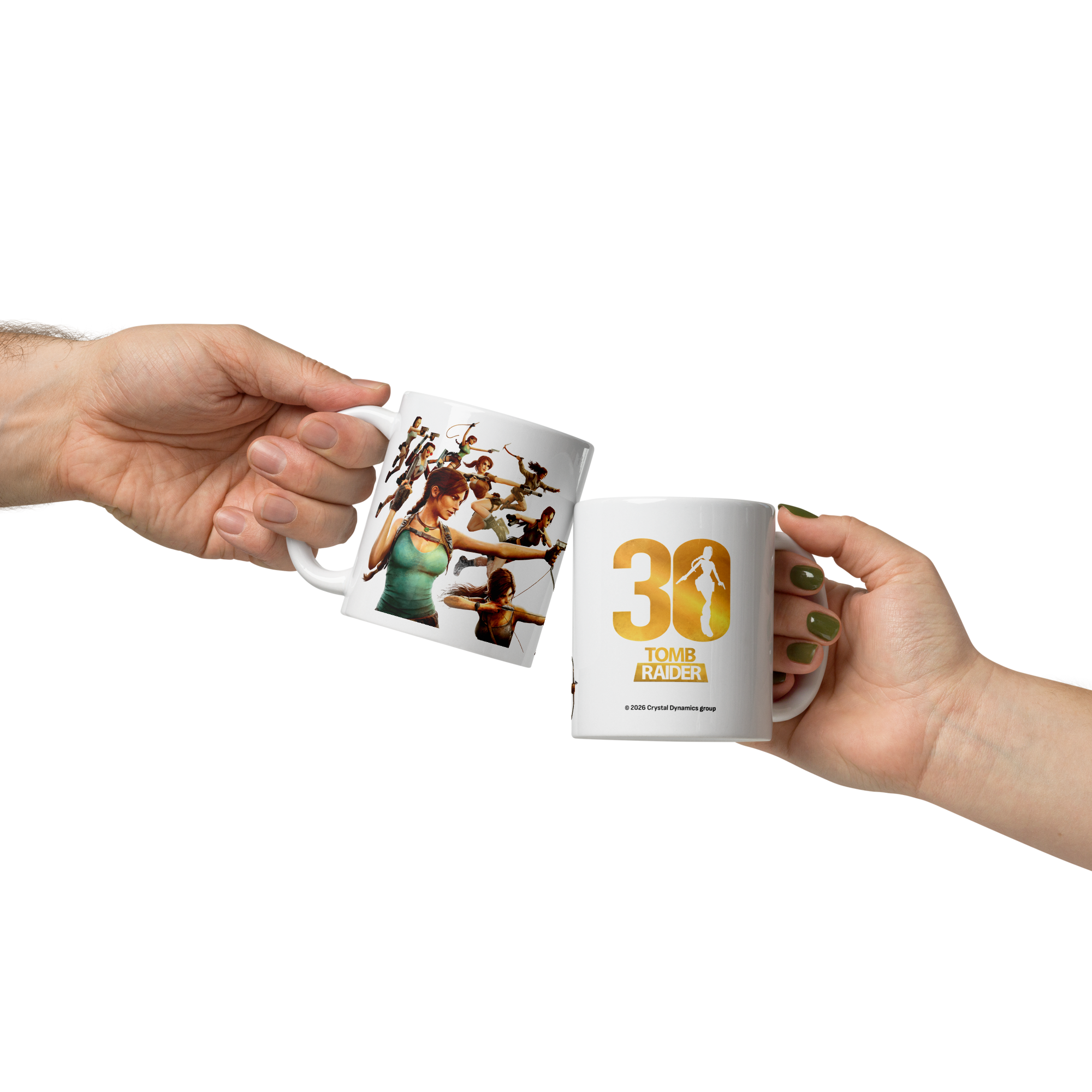 Tomb Raider 30th Anniversary Coffee Mug - White