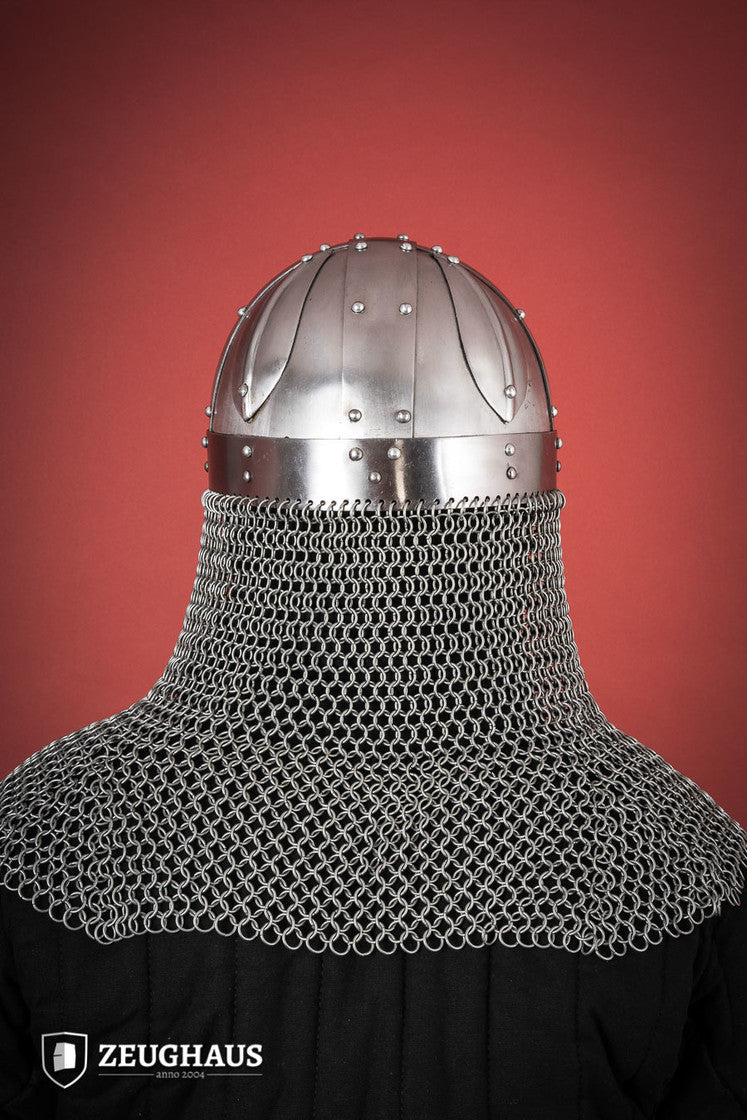 Viking Spectacle Helmet with Aventail 1,6mm Polished