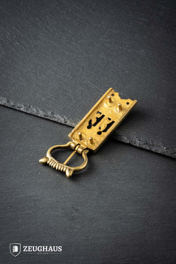 Medieval Belt Buckle Brass