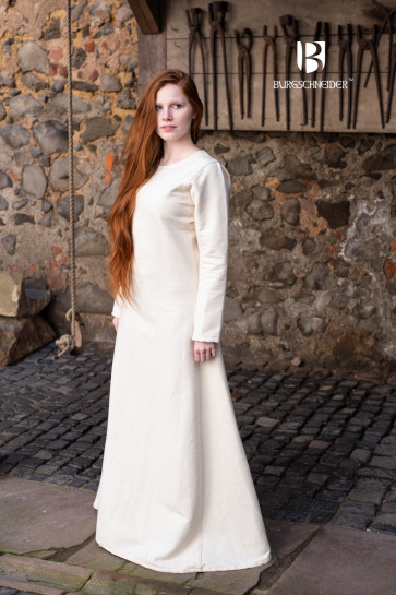Wollunterkleid Thora von Burgschneider für authentische Wikingerdarstellung