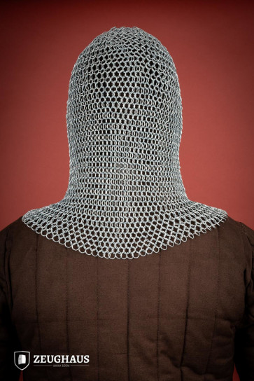 Roundring Chainmail Hood V 10 mm Galvanized
