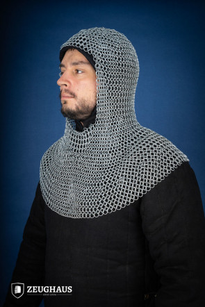Roundring Chainmail Hood 10 mm Galvanized