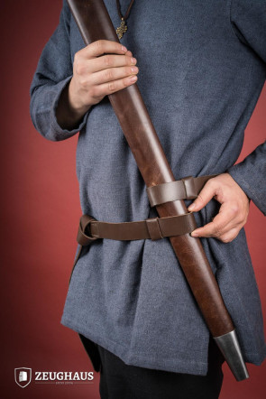 Medieval Belt for Scabbards Black
