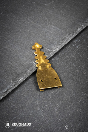 Clover Strap End up to 30 mm Brass